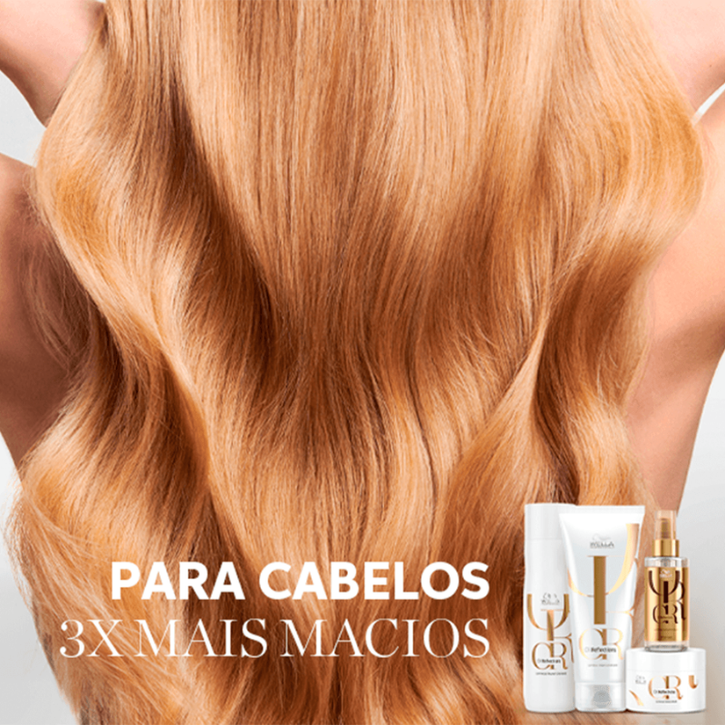 Wella Oil Reflections Masc 150ml + Óleo Light 100ml ÚNICO 4