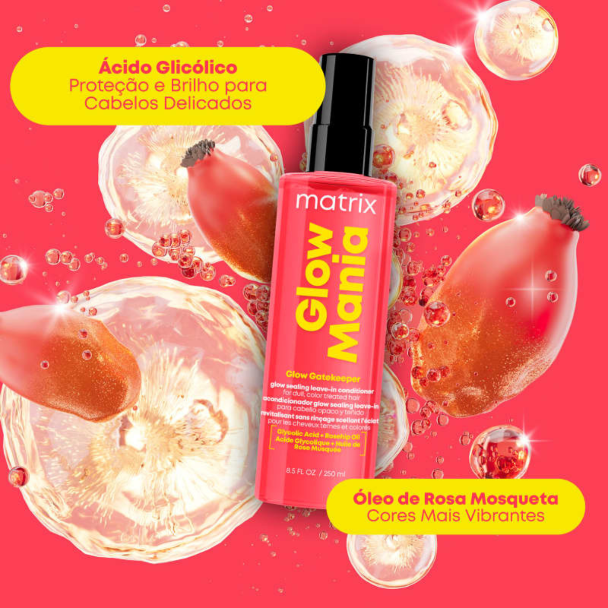 Matrix Glow Mania Leave-in Condicionante Spray 250ml 250ml 4
