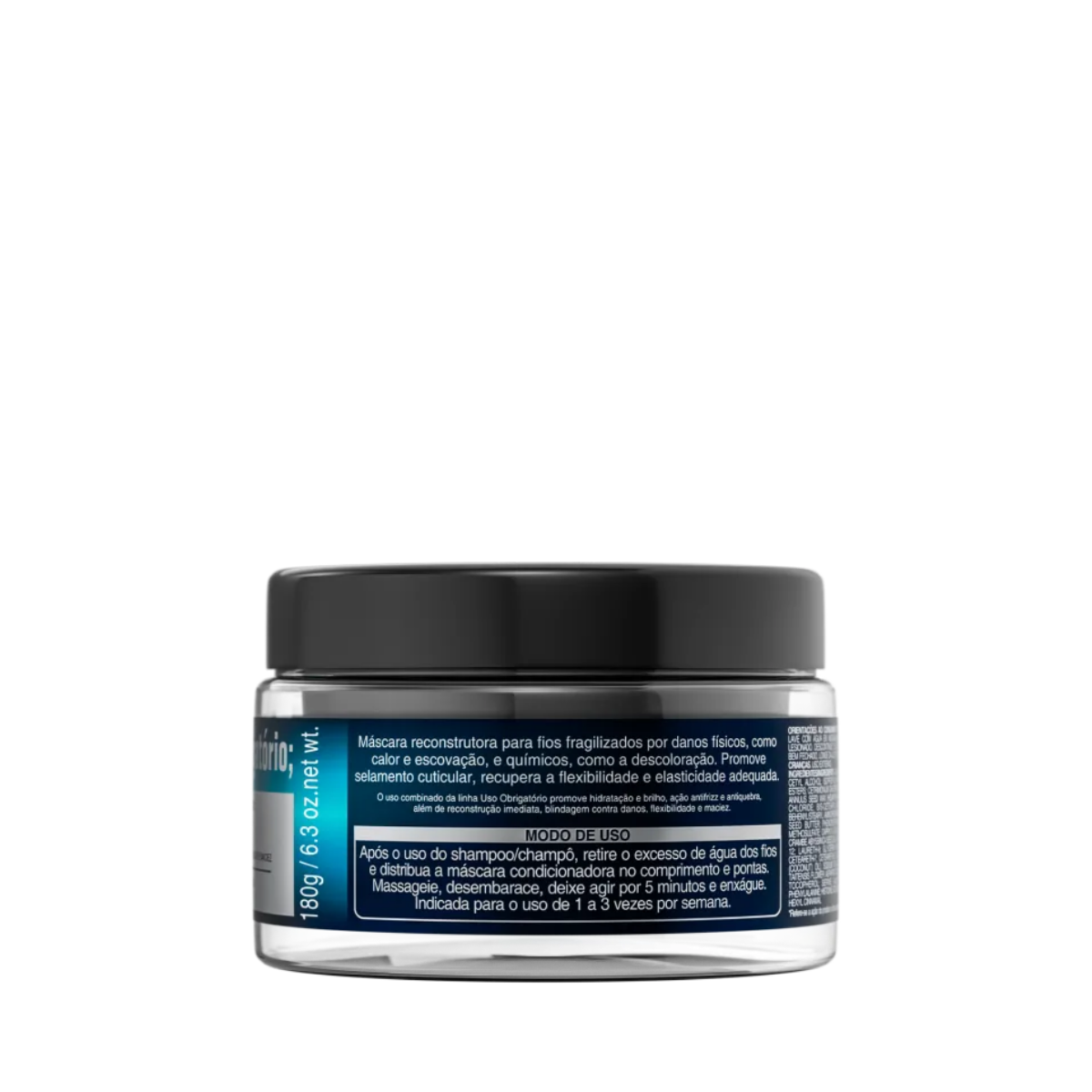 Truss Uso Obrigatório Máscara Reconstrução Imediata 180g 180g 2
