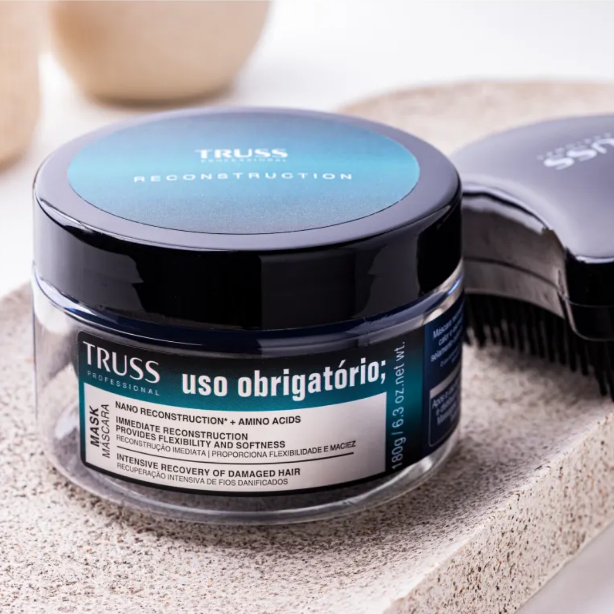 Truss Uso Obrigatório Máscara Reconstrução Imediata 180g 180g 3