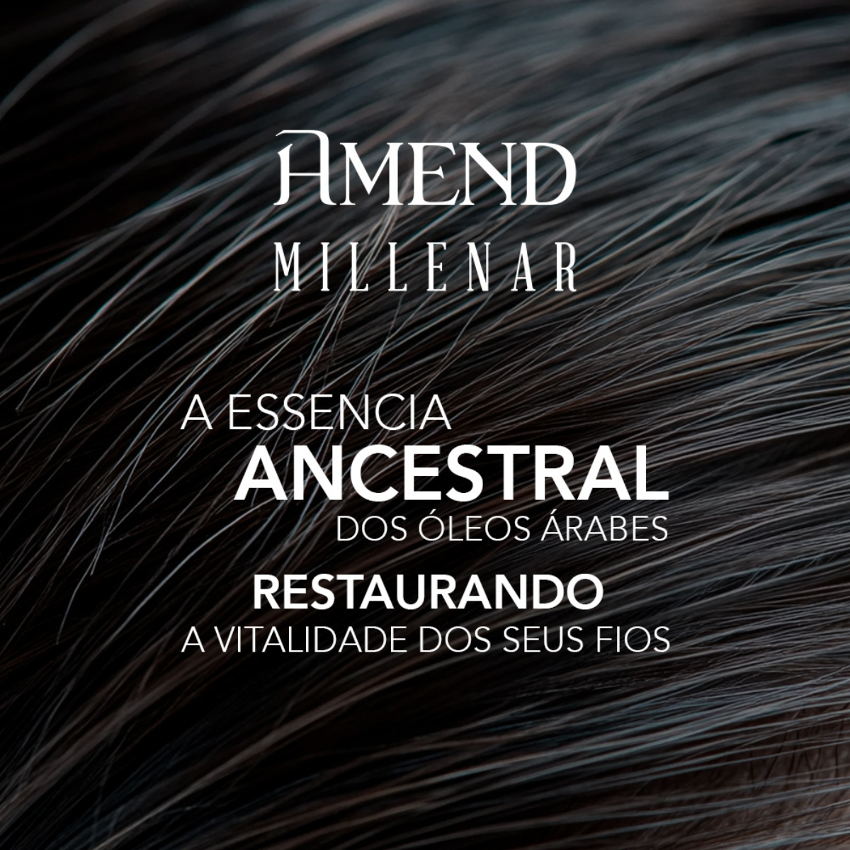 Amend Millenar Óleos Árabes Mascara 300ml + Science Bond Repair Renovador Capilar 90ml ÚNICO 4