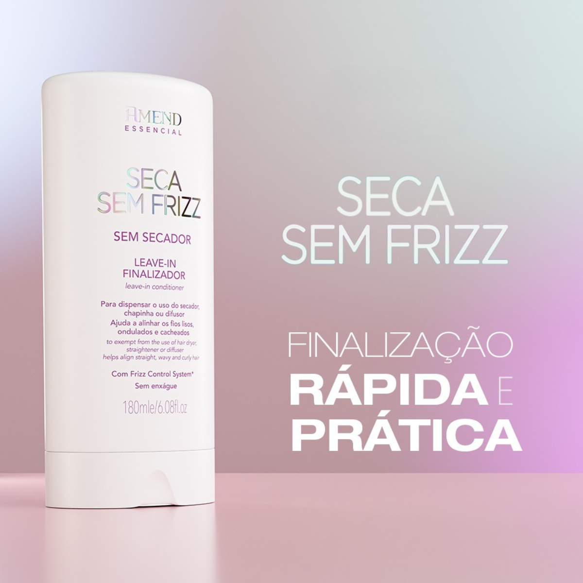 Amend Essencial Leave-in Finalizador 180ml + Science Bond Repair Renovador Capilar 90ml ÚNICO 2