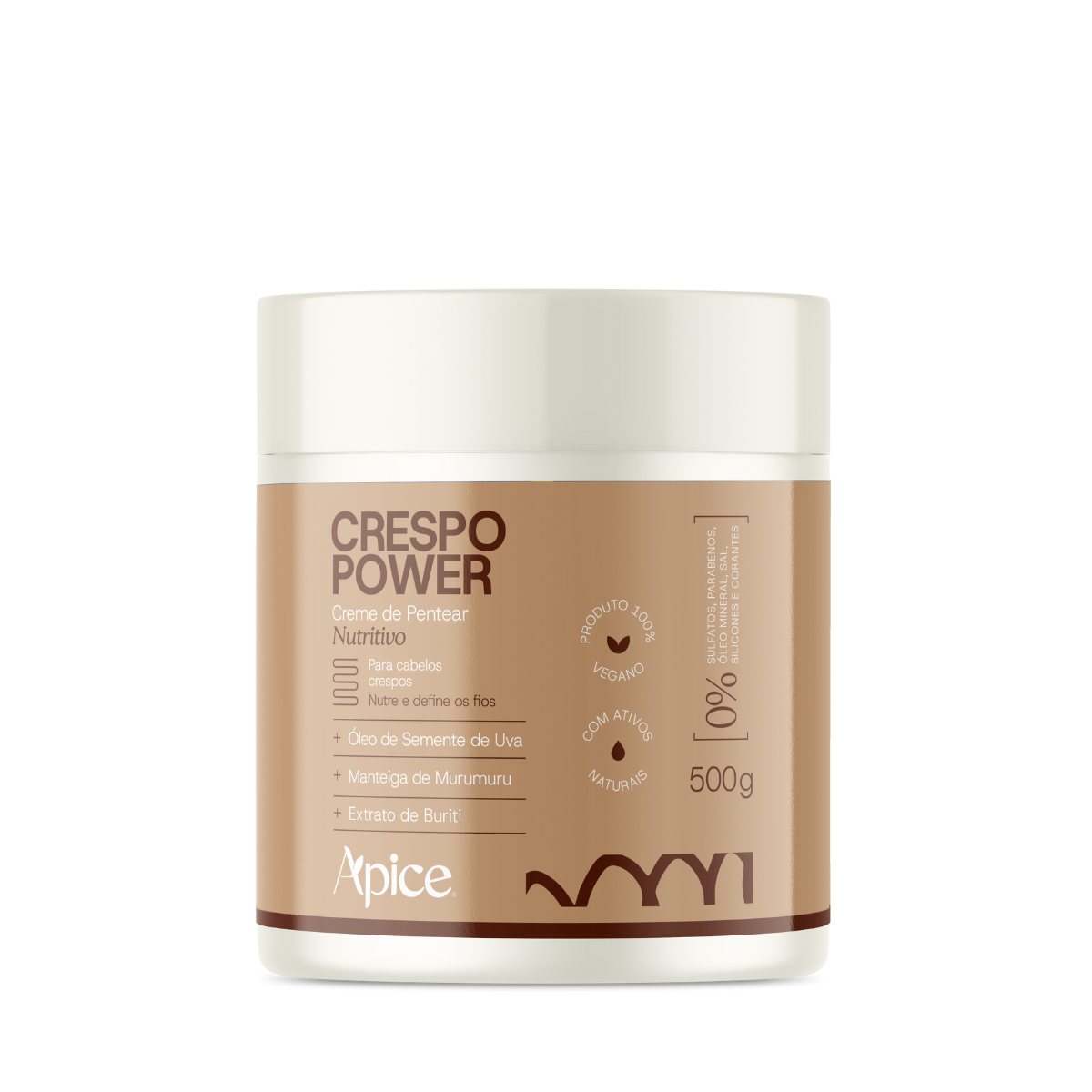 Apice Crespo Power Creme de Pentear Nutritivo 500ml