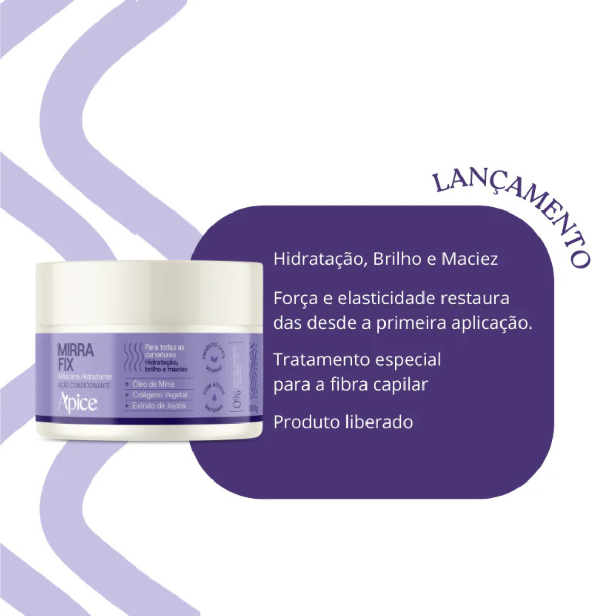 Apice Mirra Fix Máscara Hidratante 300ml 300ml 2