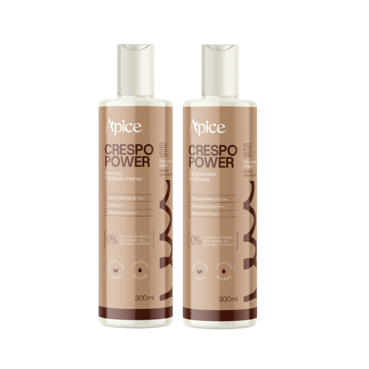 Apice Crespo Power Sh 300ml + Cond Acid 300ml
