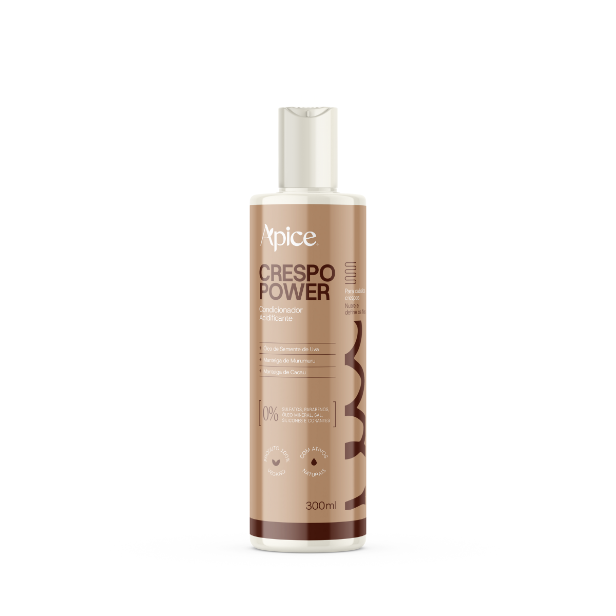 Apice Crespo Power Sh 300ml + Cond Acid 300ml ÚNICO 3