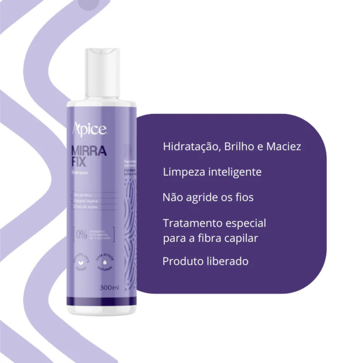 Apice Mirra Fix Sh 300ml + Cond 300ml ÚNICO 8