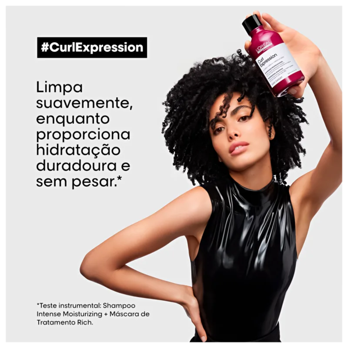 Loreal Curl Expression Sh Moisturizing 300ml + Masc 3% 250ml ÚNICO 4