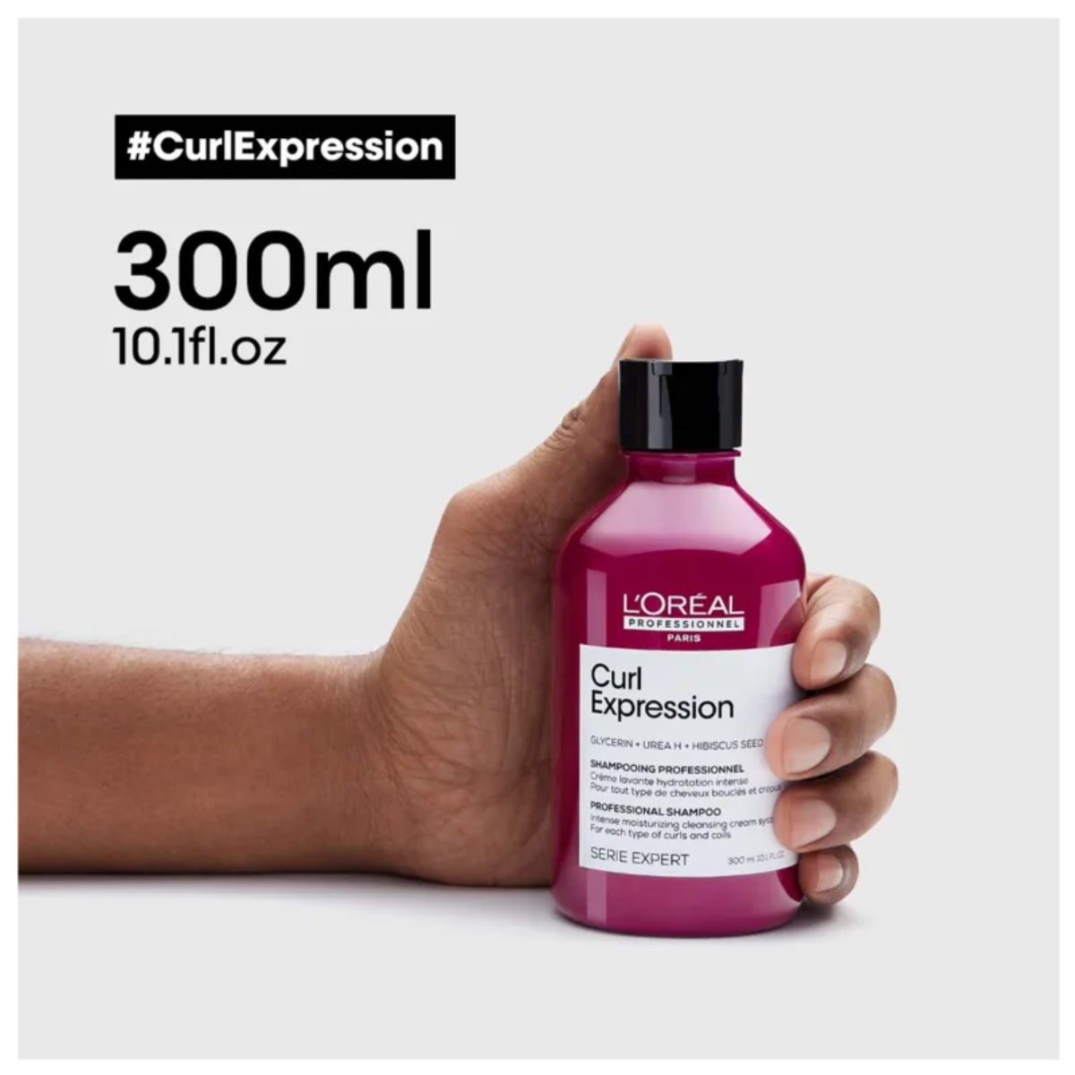 Loreal Curl Expression Sh Moisturizing 300ml + Masc 3% 250ml ÚNICO 6