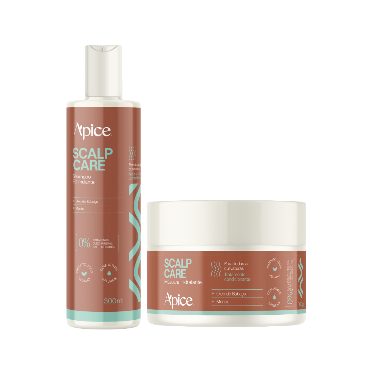 Apice Scalp Care Sh 300ml + Masc 300ml