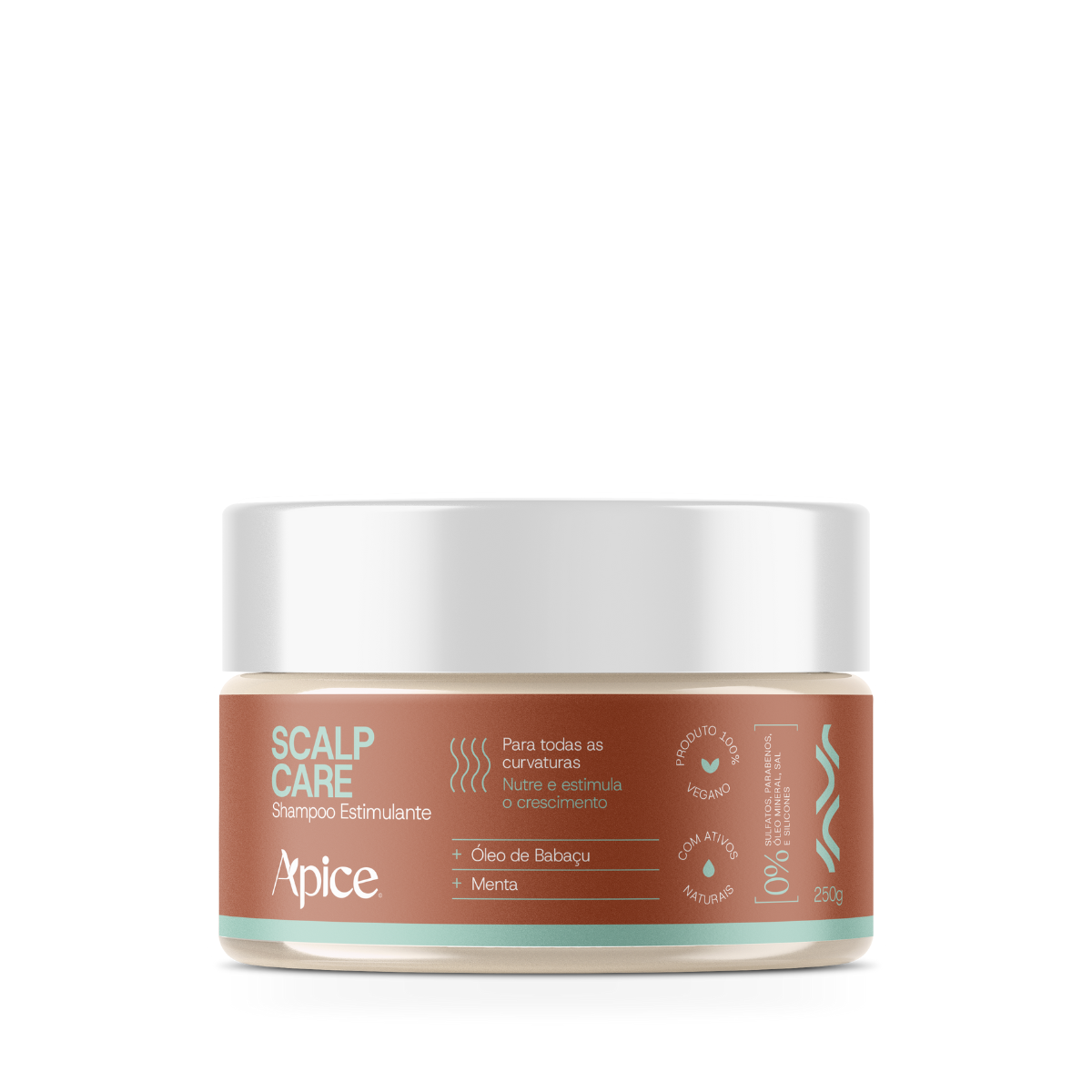 Apice Scalp Care Sh Esfo 250ml + Sh 300ml + Masc 300ml + Tônico 200ml ÚNICO 3