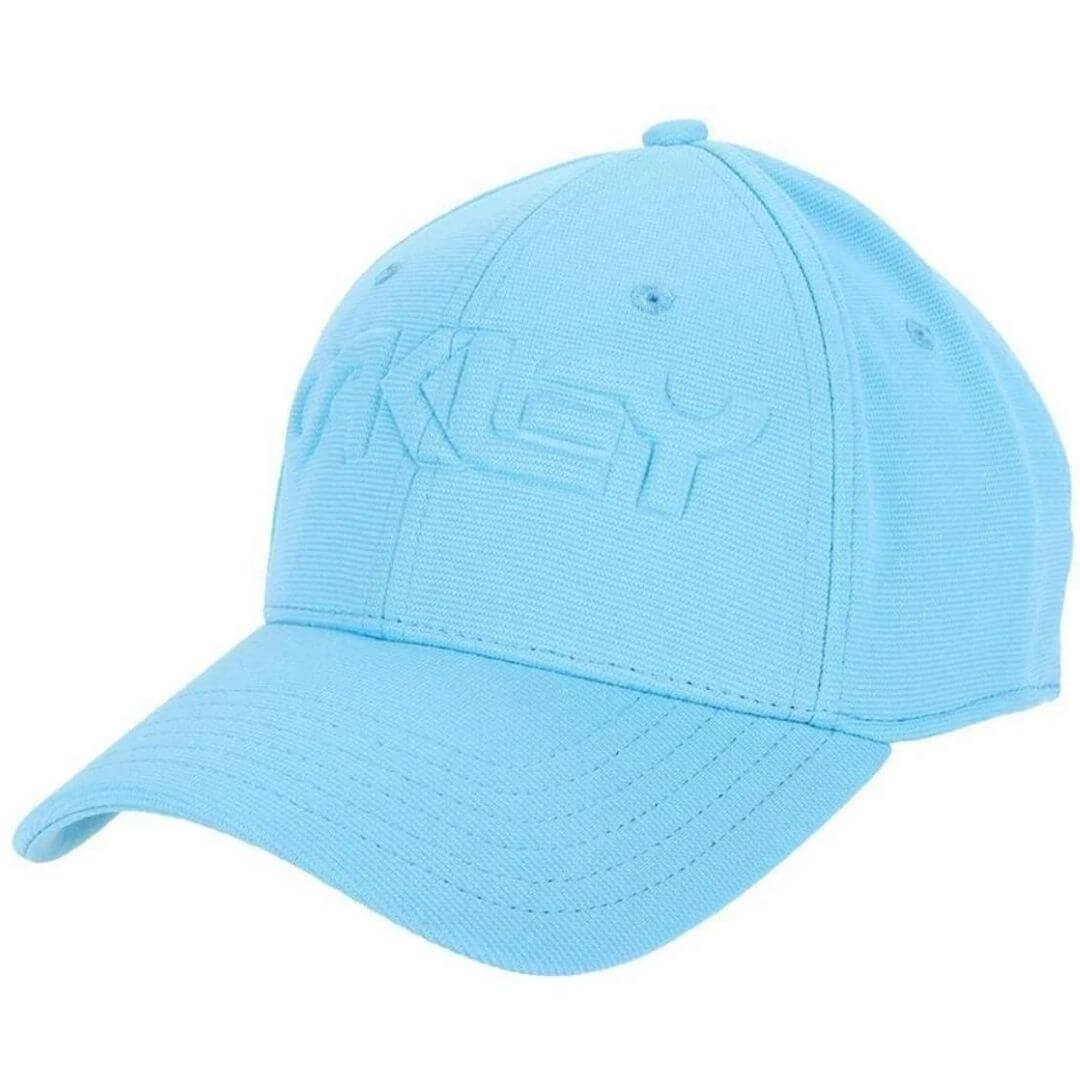 Boné Oakley 6 Panel Stretch Hat Embossed - BRIGHT BLUE Azul 1