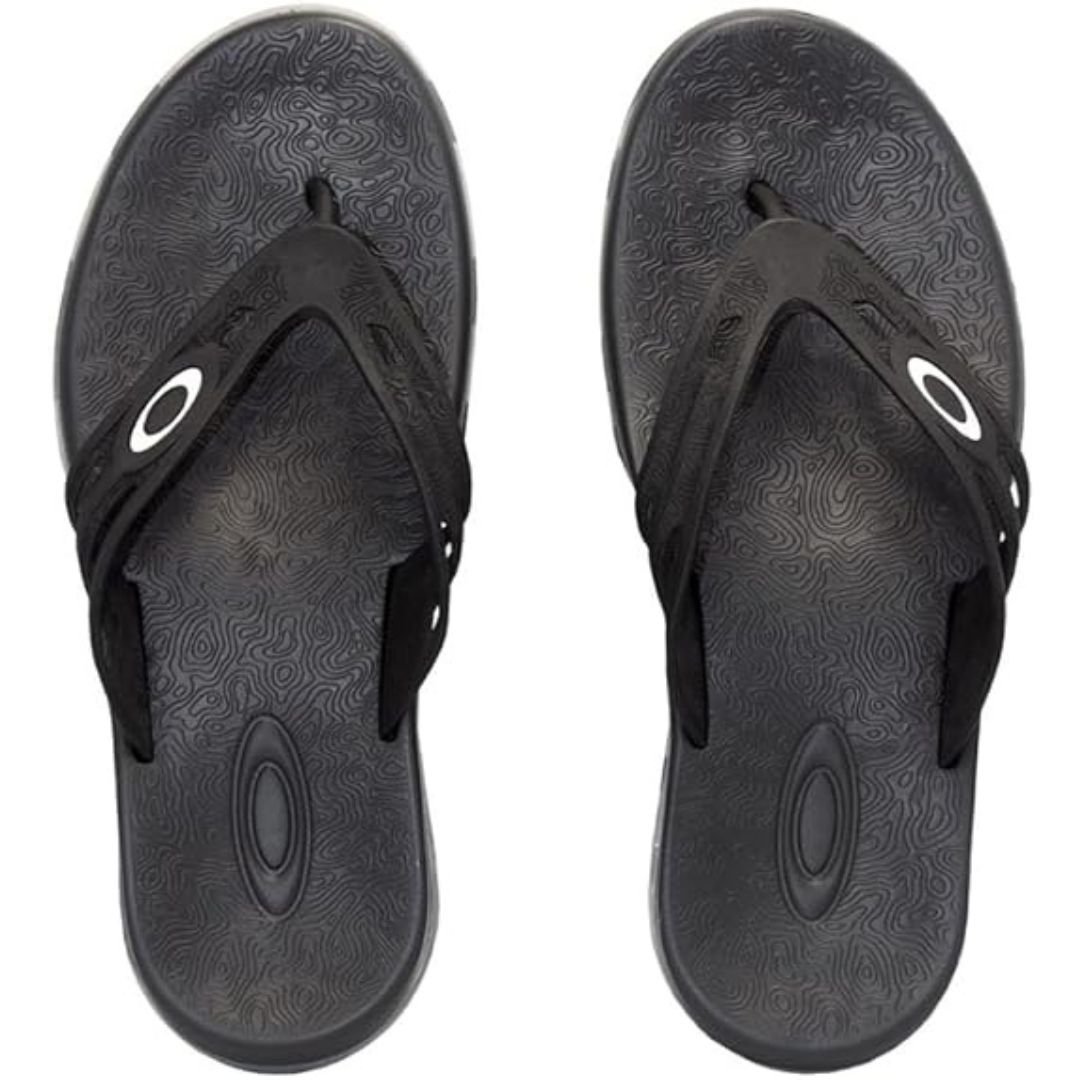 Chinelo Oakley Killer Point II Camo - JET BLACK Preto 2