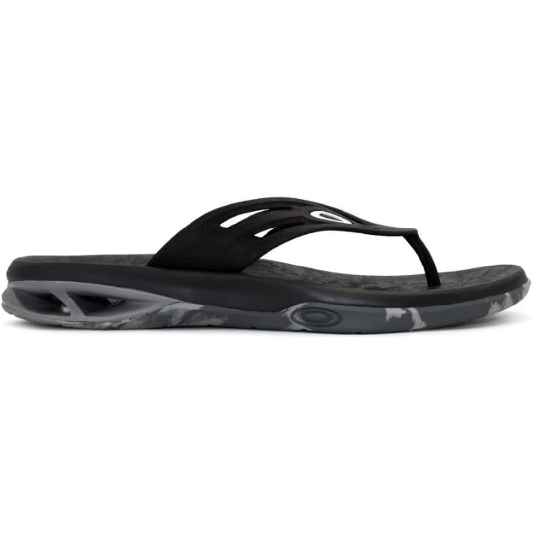 Chinelo Oakley Killer Point II Camo - JET BLACK Preto 3
