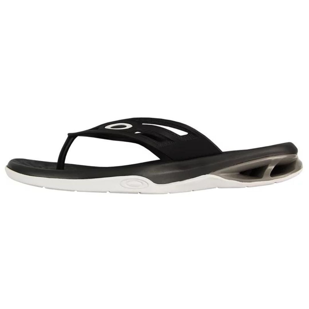Chinelo Oakley Killer Point II - WHITE/BLACK Preto 4