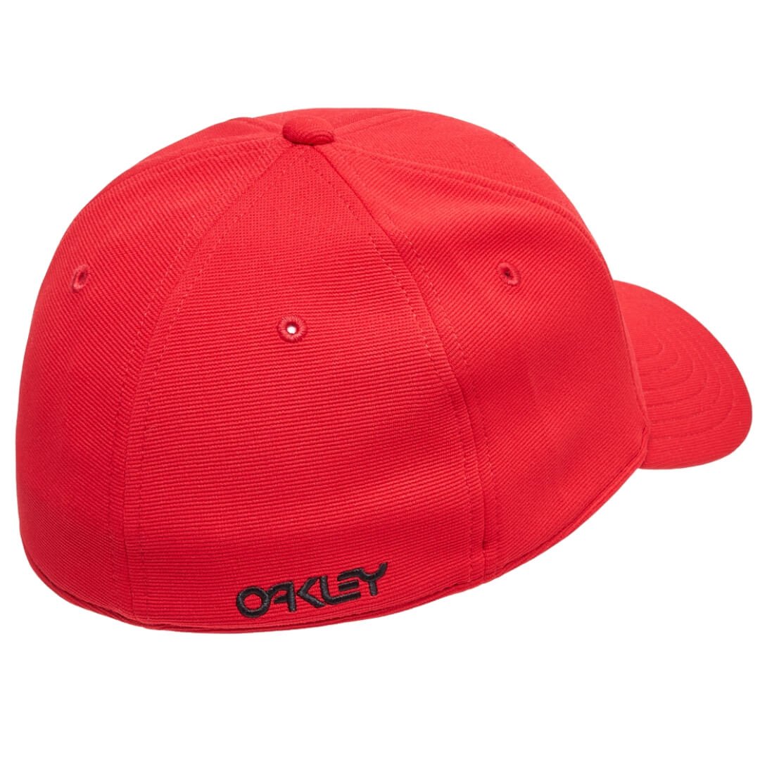 Boné Oakley 6 Panel Stretch Hat Embossed - RED LINE Vermelho 3