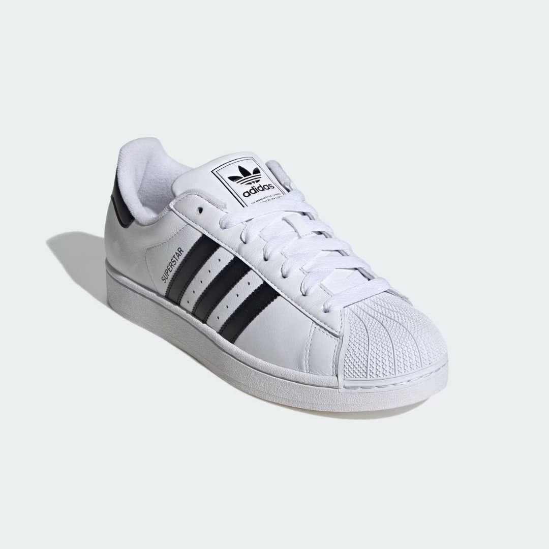 Tênis Unissex Adidas Superstar II - FTWR WHITE/CORE BLACK/FTWR WHI Branco 2