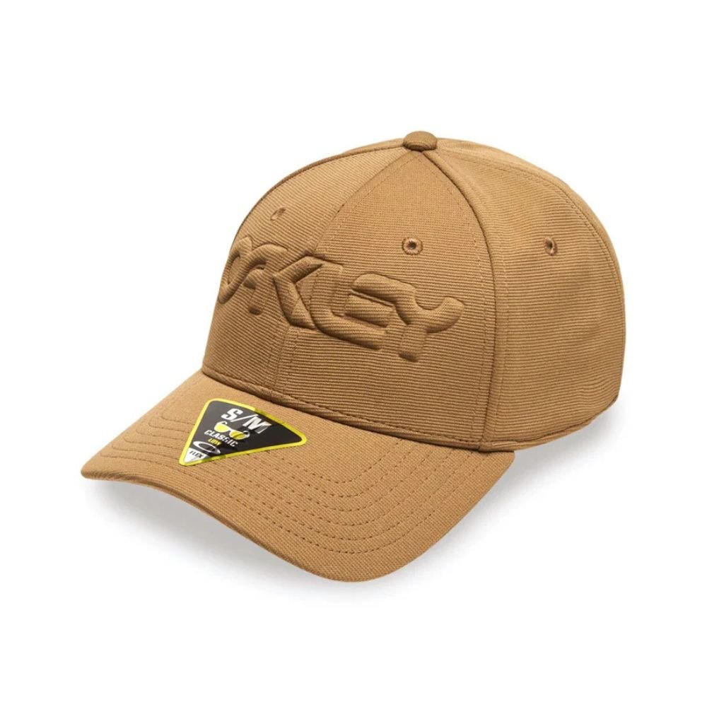 Boné Oakley 6 Panel Stretch Hat Embossed - 86W-COYOTE