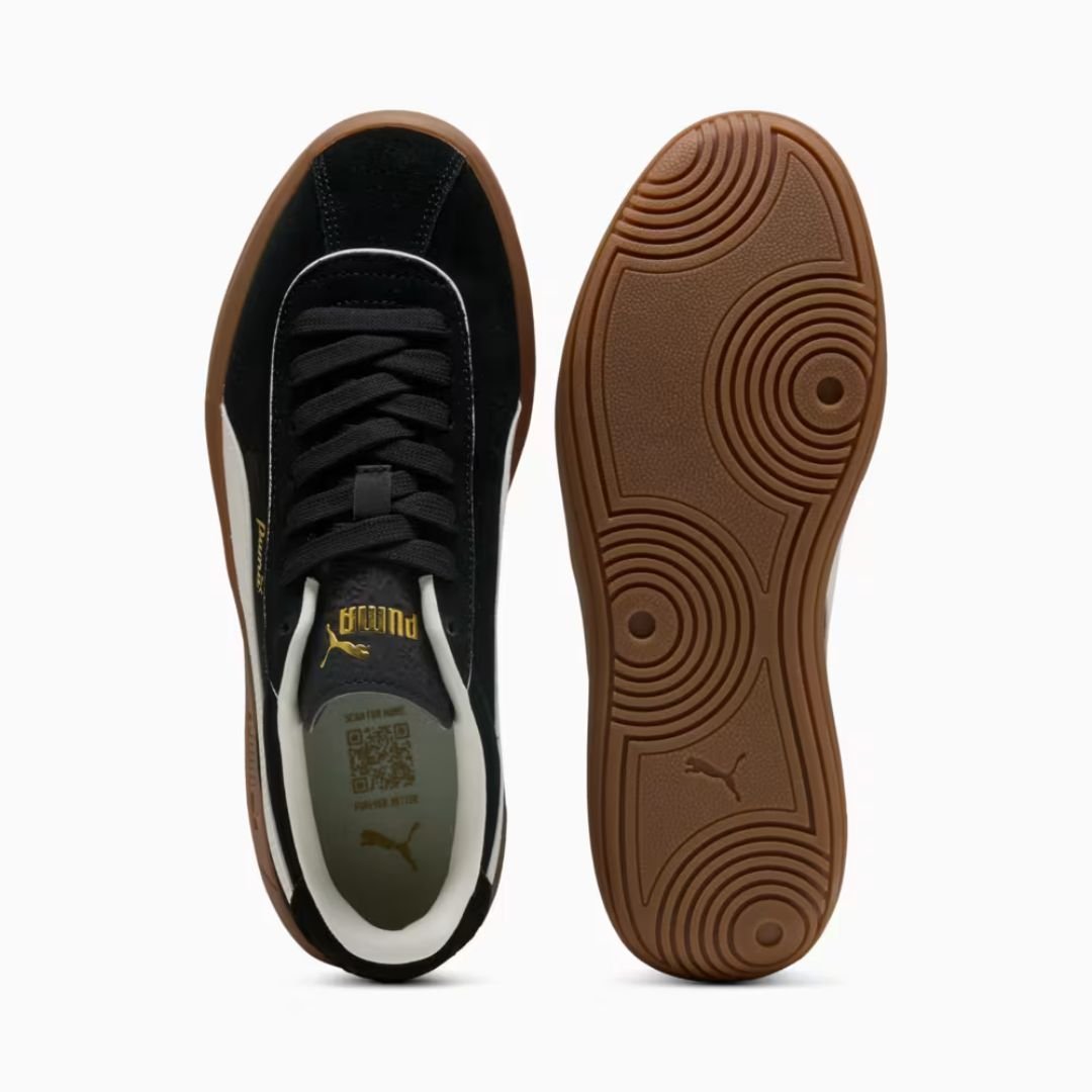 Tênis Puma Club Klassika SD - BLACK/WARM WHITE Preto 4