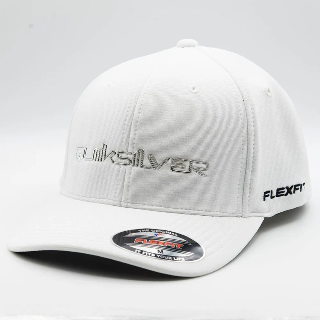 Boné Quiksilver Chrome Wedling - WHITE