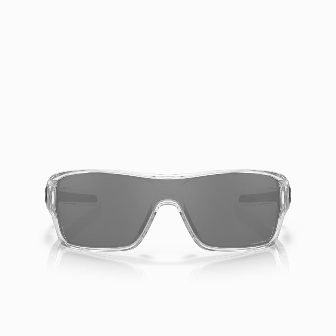 Óculos Oakley Turbine Rotor Prizm - POLISHED CLEAR Branco/Preto 2