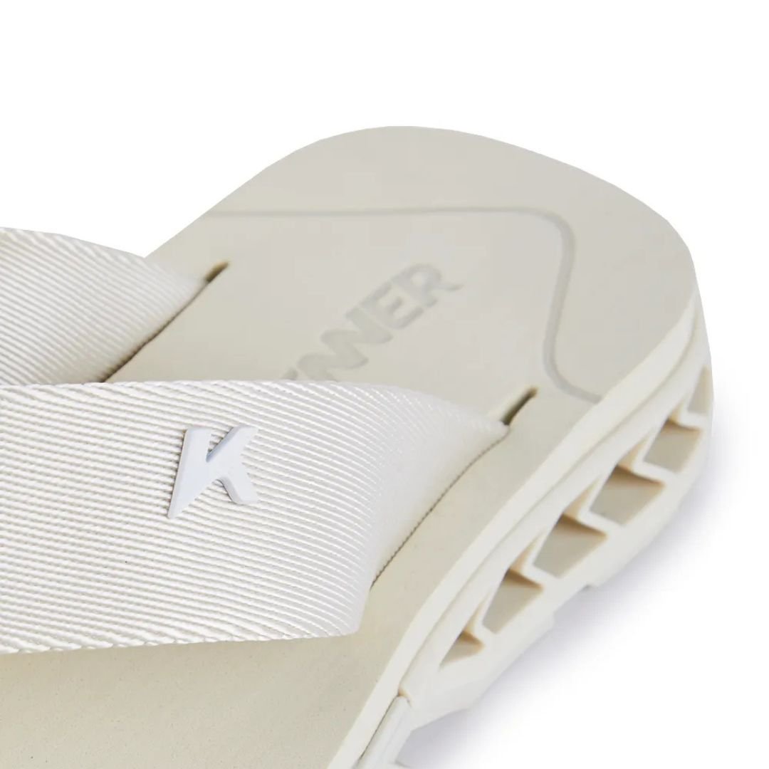 Chinelo Sandália Kenner Rakka - OFF WHITE Bege 5
