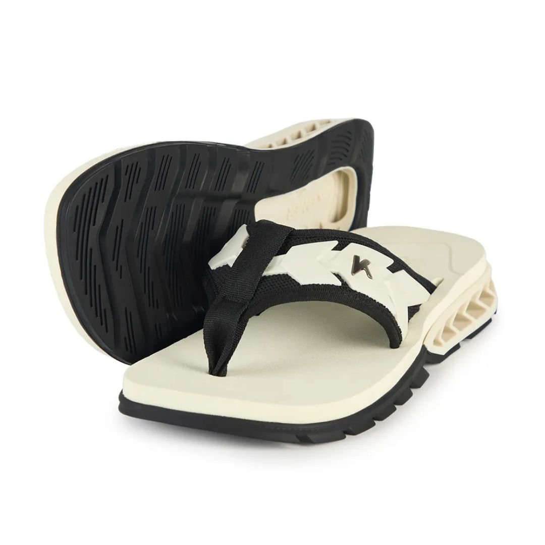 Chinelo Sandália Kenner Rakka Ultra Force - PRETO/BAUNILHA