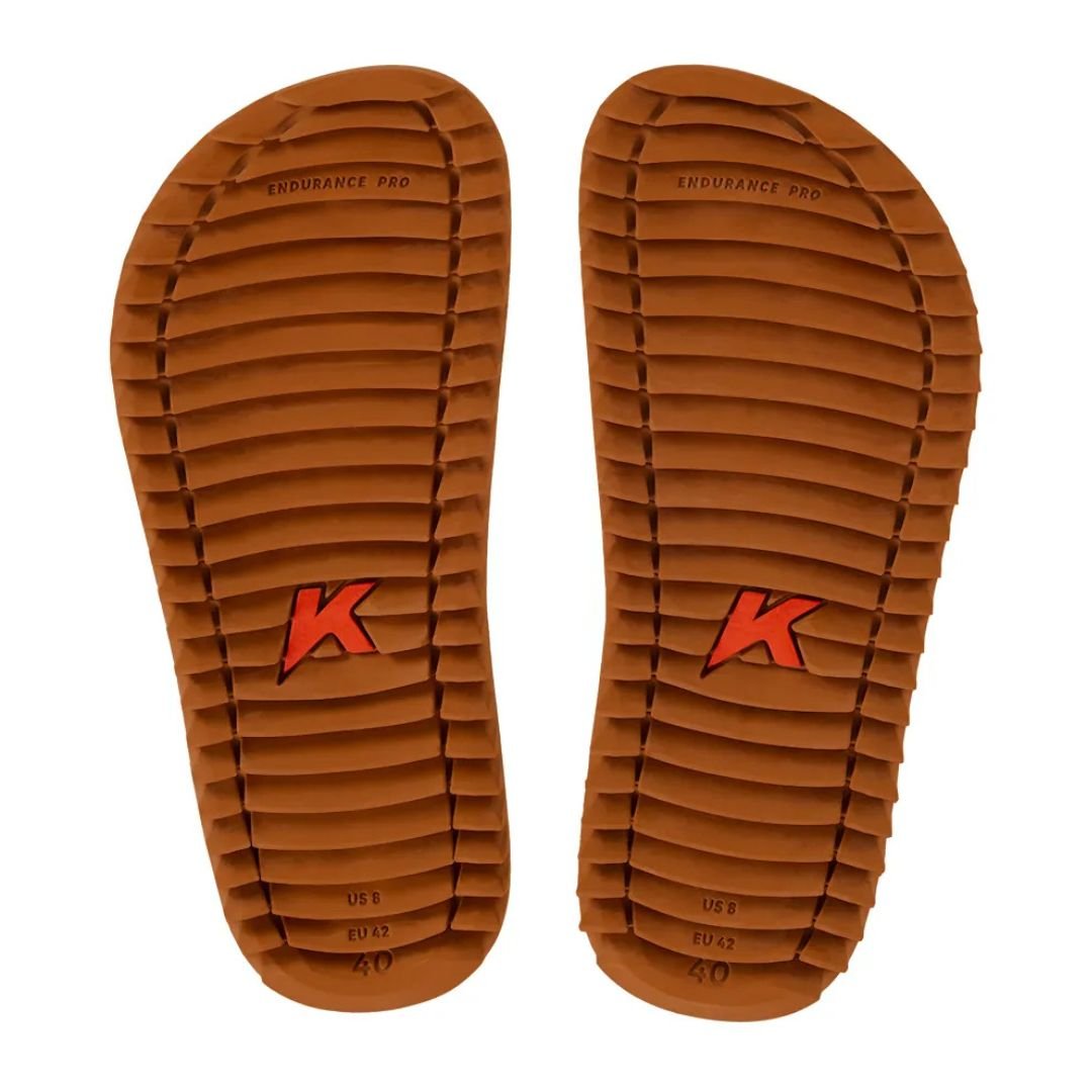 Chinelo Kenner Kivah - MARROM CANELA/BAUNILHA Branco 4