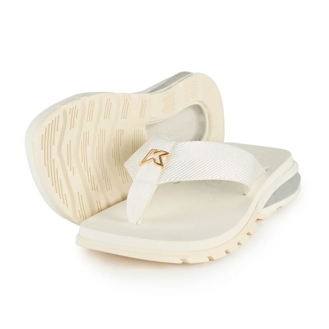 Chinelo Sandália Kenner Orak - BRANCO/BRANCO