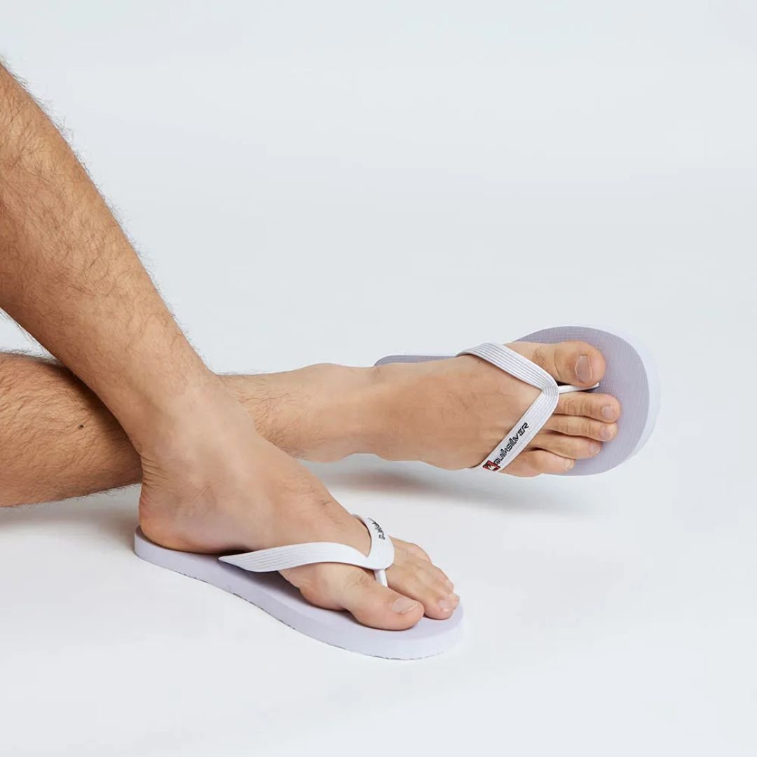 Chinelo Quiksilver Molokai Solid - BRANCO Branco 4