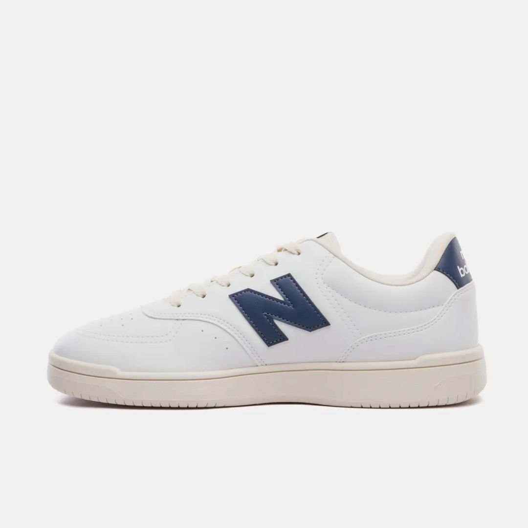 Tênis New Balance BB80 - BEGE/MARINHO Branco/Azul 5