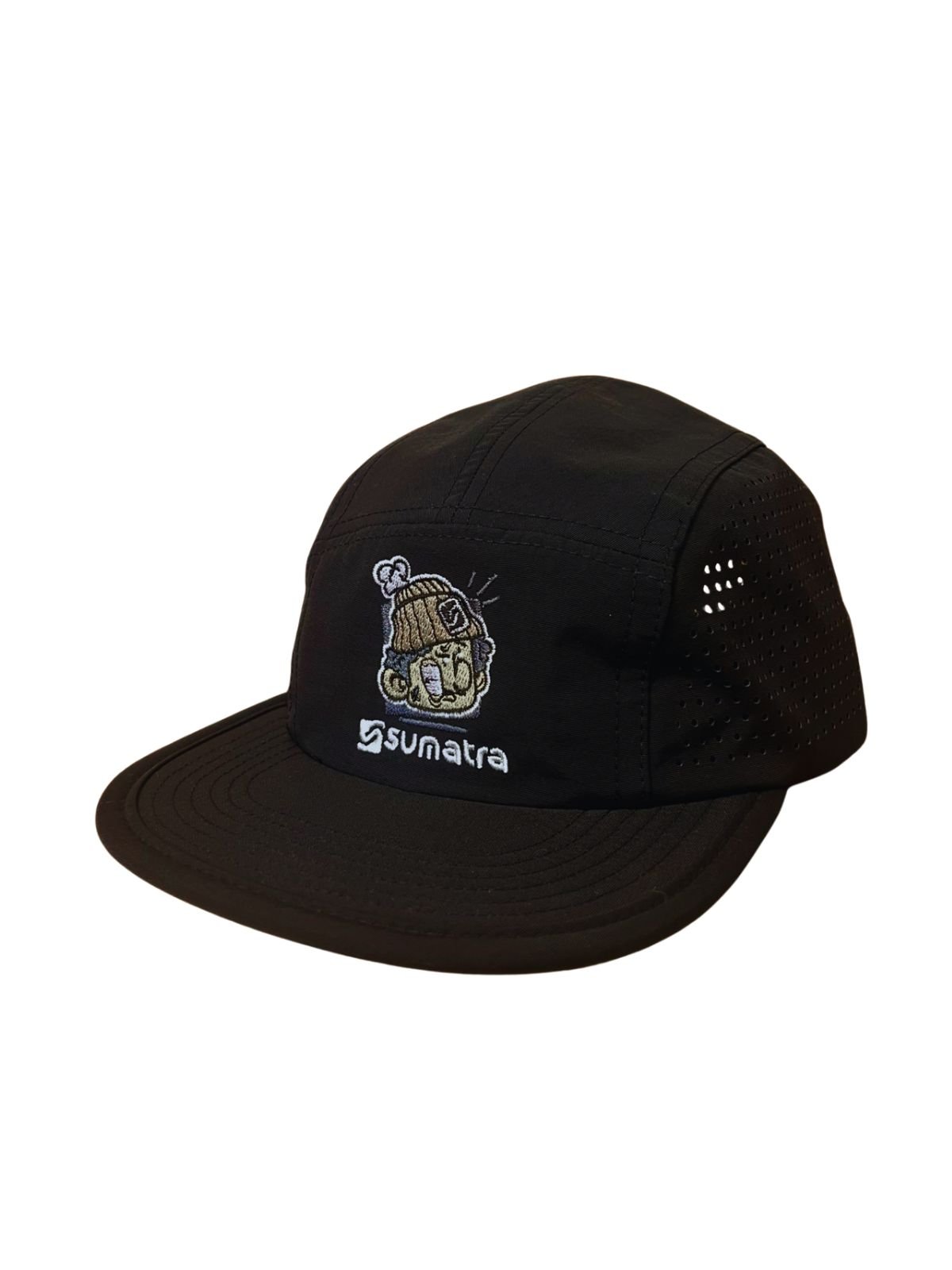 Boné Sumatra Gardpam Gorro Five Panel - PRETO