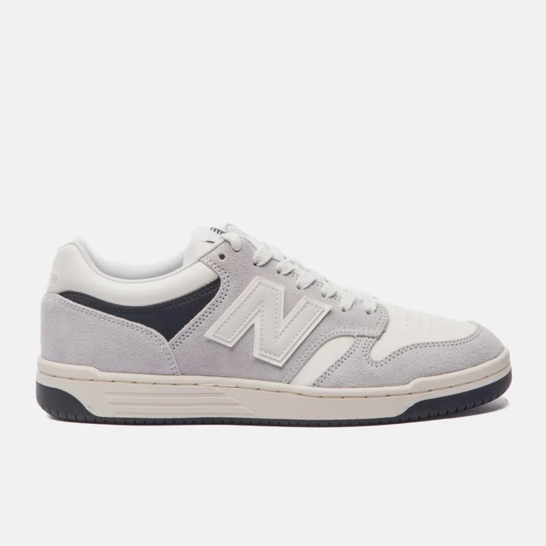 Tênis New Balance BB480 Low - CINZA/BEGE CLARO
