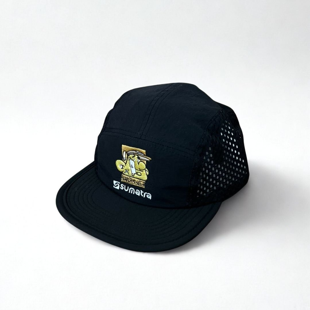 Boné Sumatra Gardpam Five Panel - PRETO Preto 3