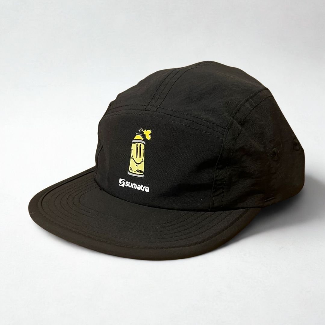 Boné Sumatra Gardpam Spray Five Panel - PRETO