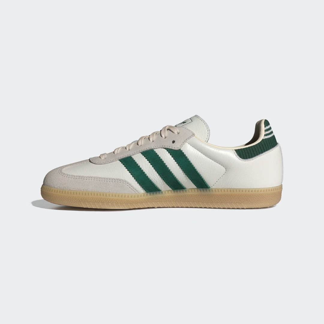 Tênis Adidas Samba Og - CLOUD WHITE/COLLEGIATE GREEN/G Branco/Verde 3