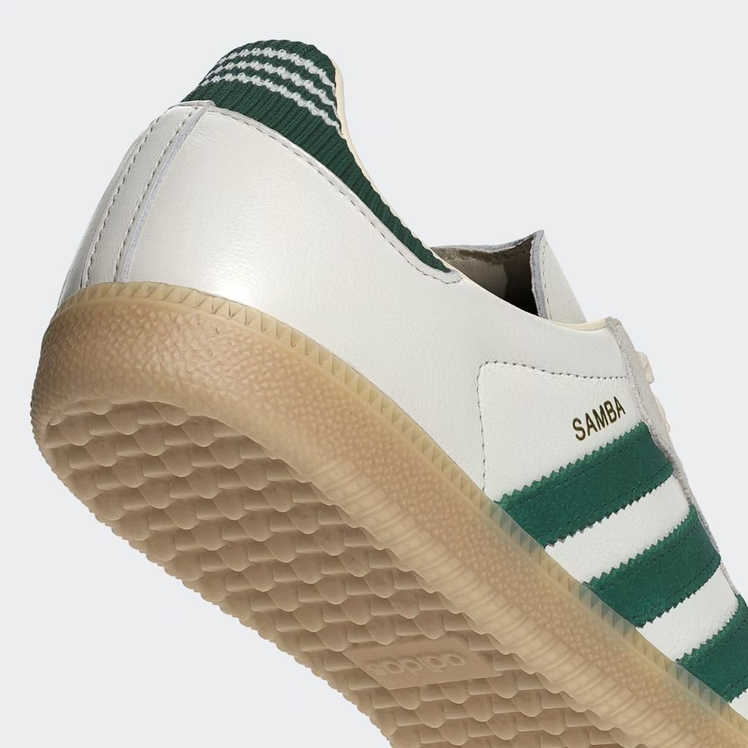 Tênis Adidas Samba Og - CLOUD WHITE/COLLEGIATE GREEN/G Branco/Verde 9