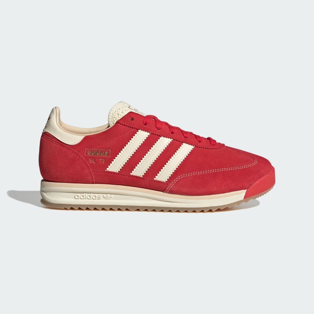 Tênis Adidas SL 72 RS - PURE RUBY/CREAM WHITE/SAND STR