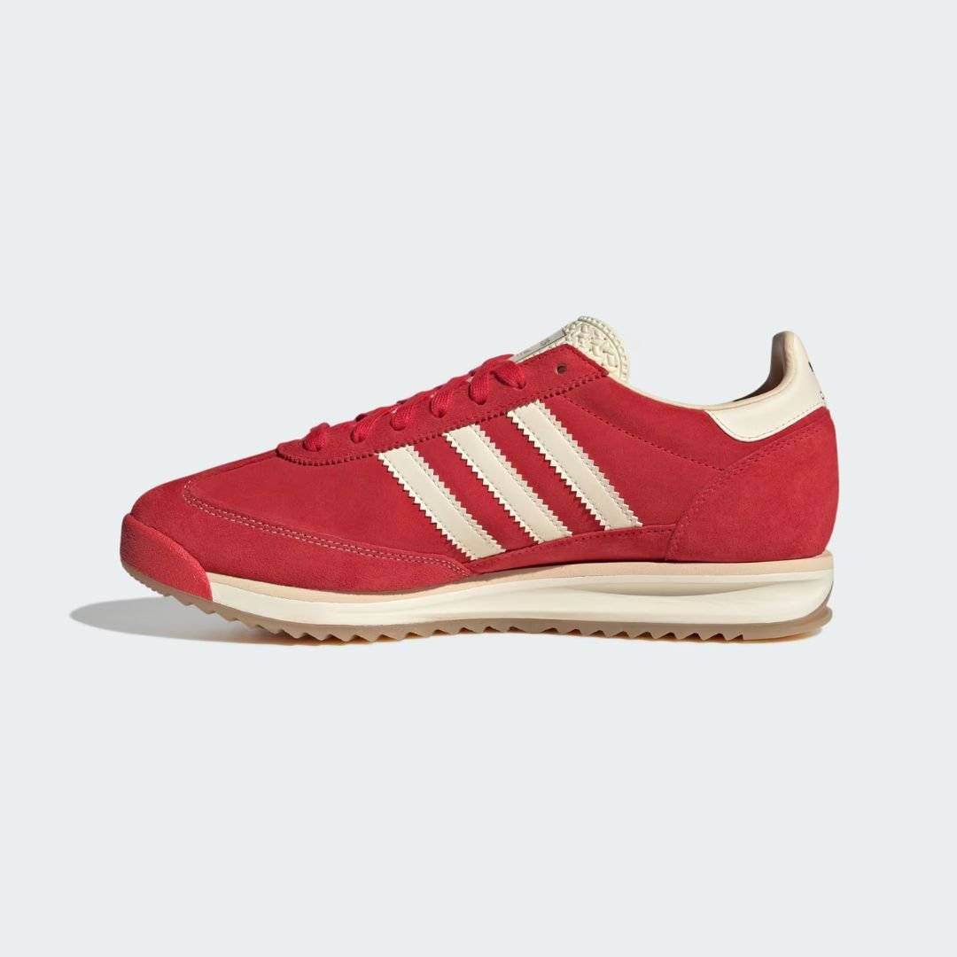 Tênis Adidas SL 72 RS - PURE RUBY/CREAM WHITE/SAND STR Vermelho 4