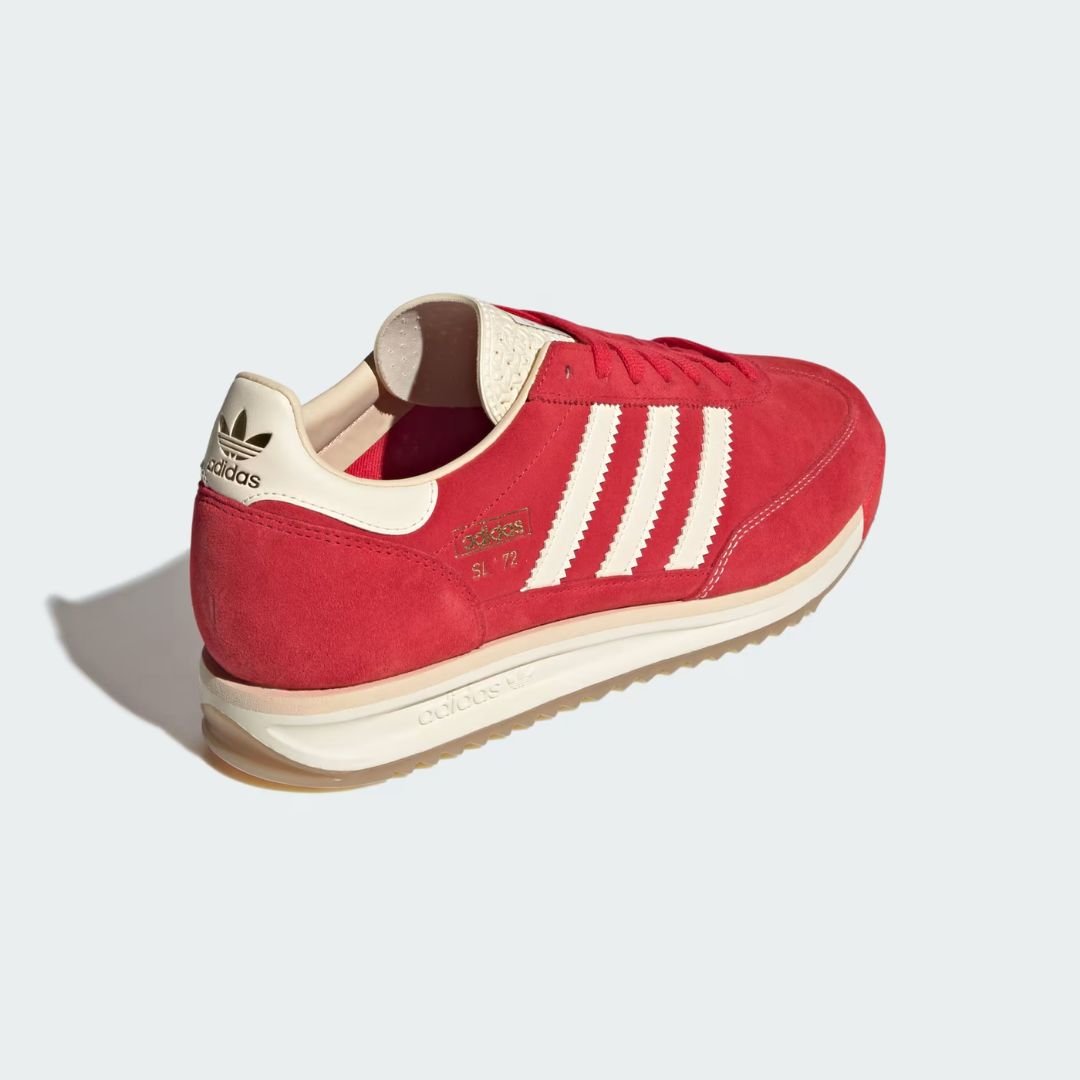 Tênis Adidas SL 72 RS - PURE RUBY/CREAM WHITE/SAND STR Vermelho 6