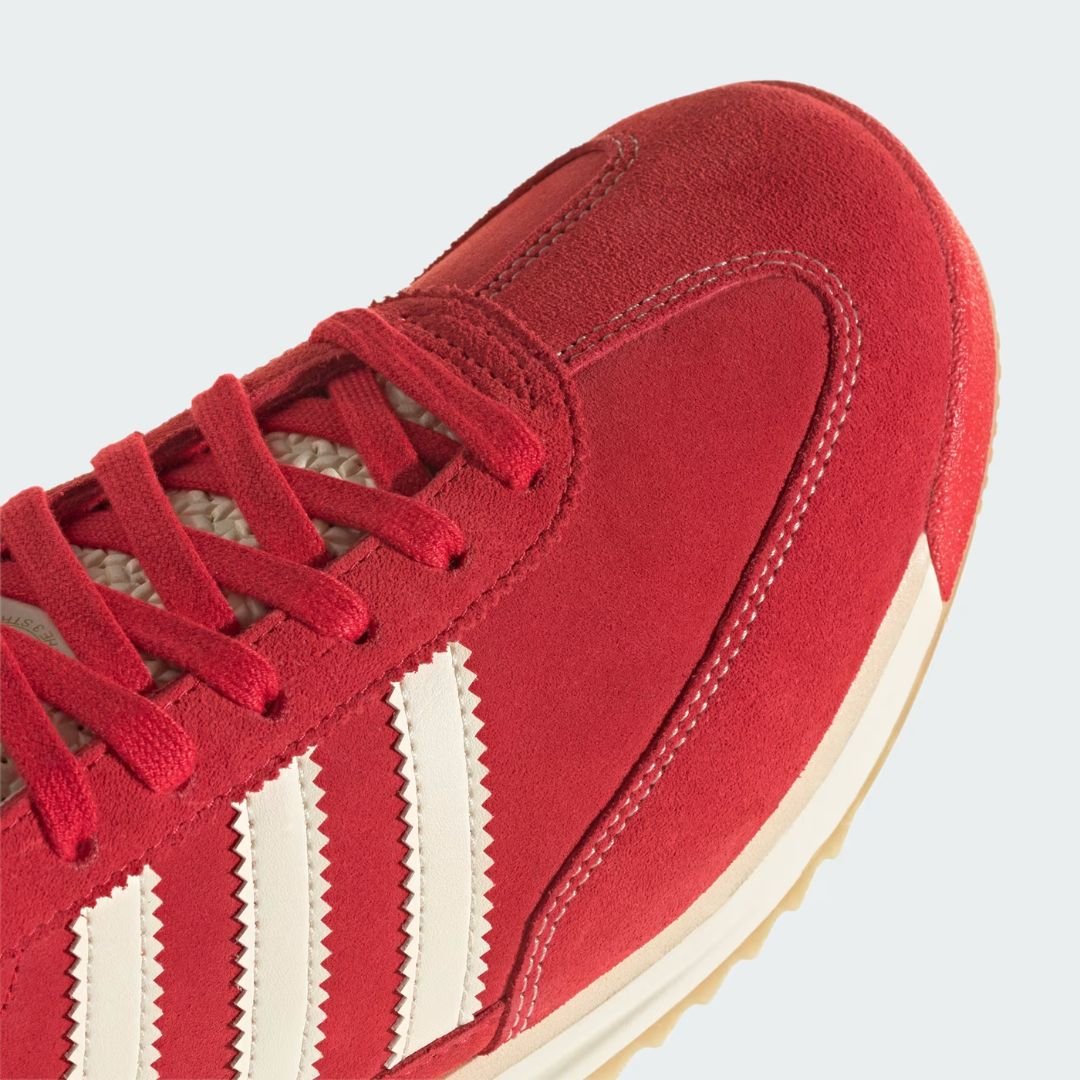 Tênis Adidas SL 72 RS - PURE RUBY/CREAM WHITE/SAND STR Vermelho 9