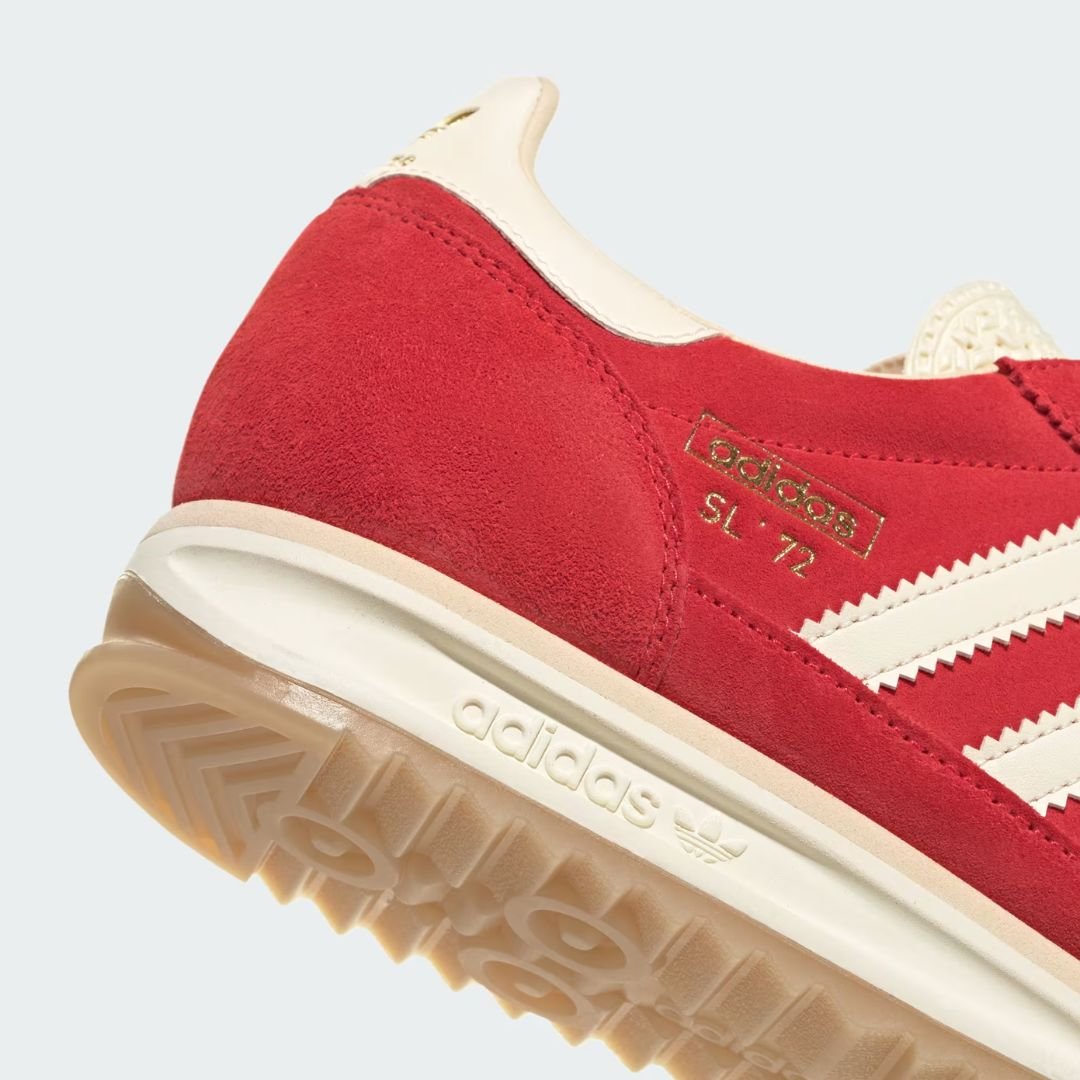 Tênis Adidas SL 72 RS - PURE RUBY/CREAM WHITE/SAND STR Vermelho 10