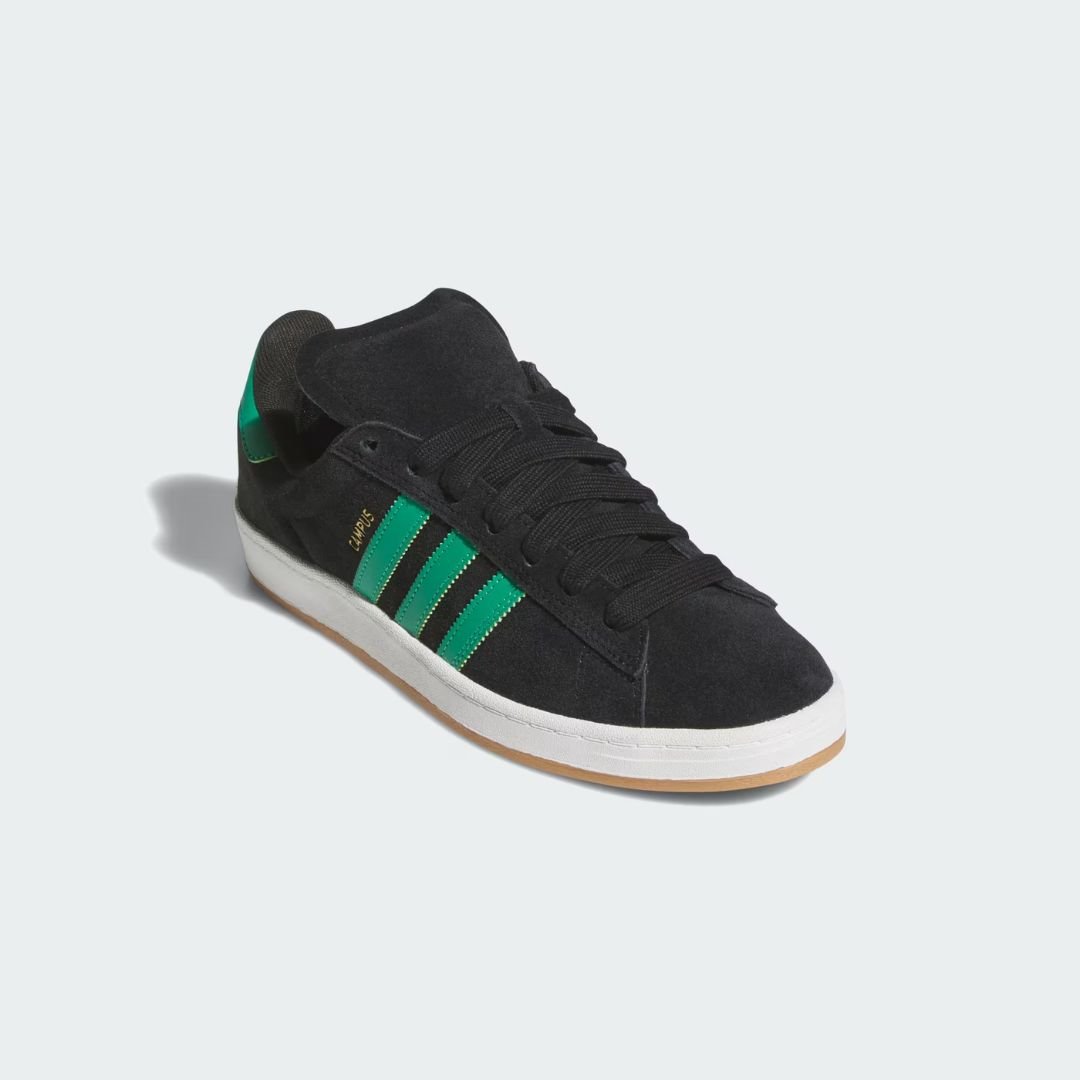 Tênis Adidas Campus ADV - CORE BLACK/COURT GREEN/FTWR WH Preto 2
