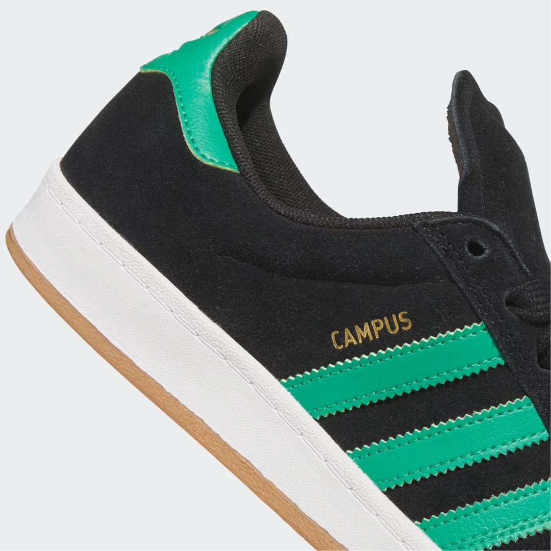 Tênis Adidas Campus ADV - CORE BLACK/COURT GREEN/FTWR WH Preto 7