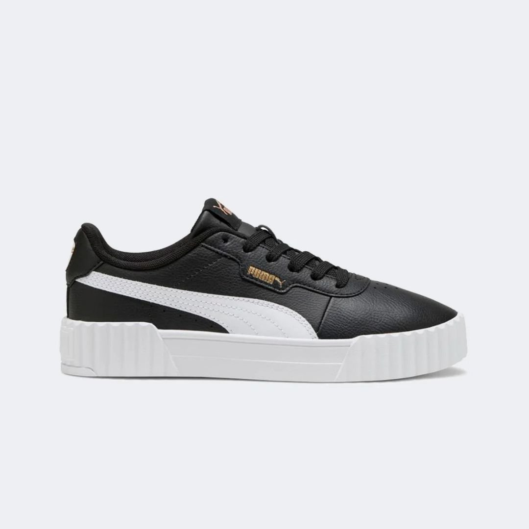 Tênis Puma Carina 3.0 BDP - BLACK/WHITE/GOLD