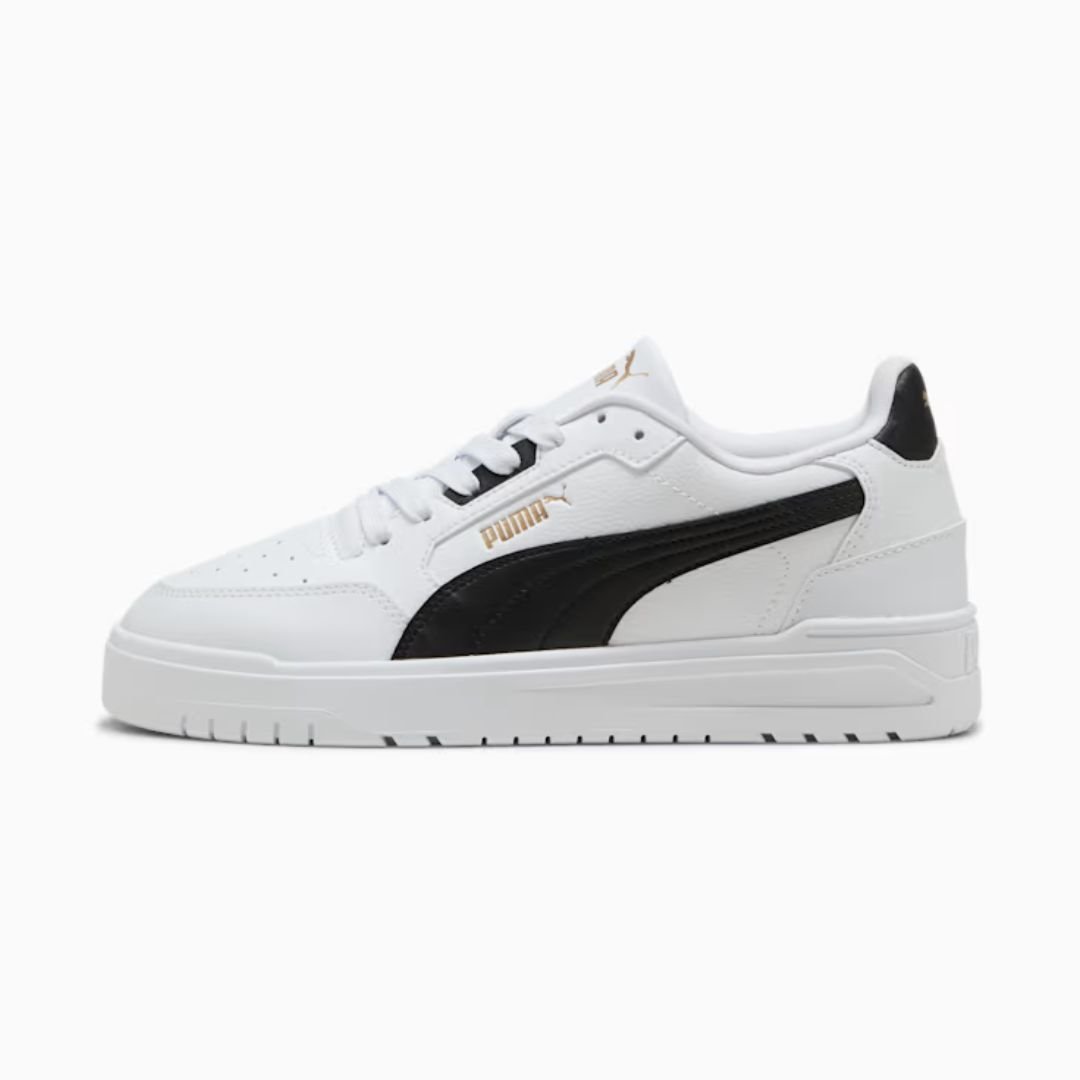 Tênis Puma Shuffle - WHITE/BLACK/GOLD