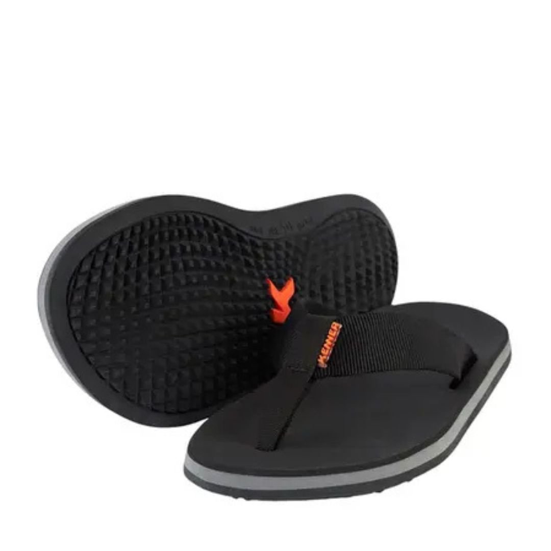 Chinelo Sandália Kenner Legend - PRETO/PRATA/PRETO