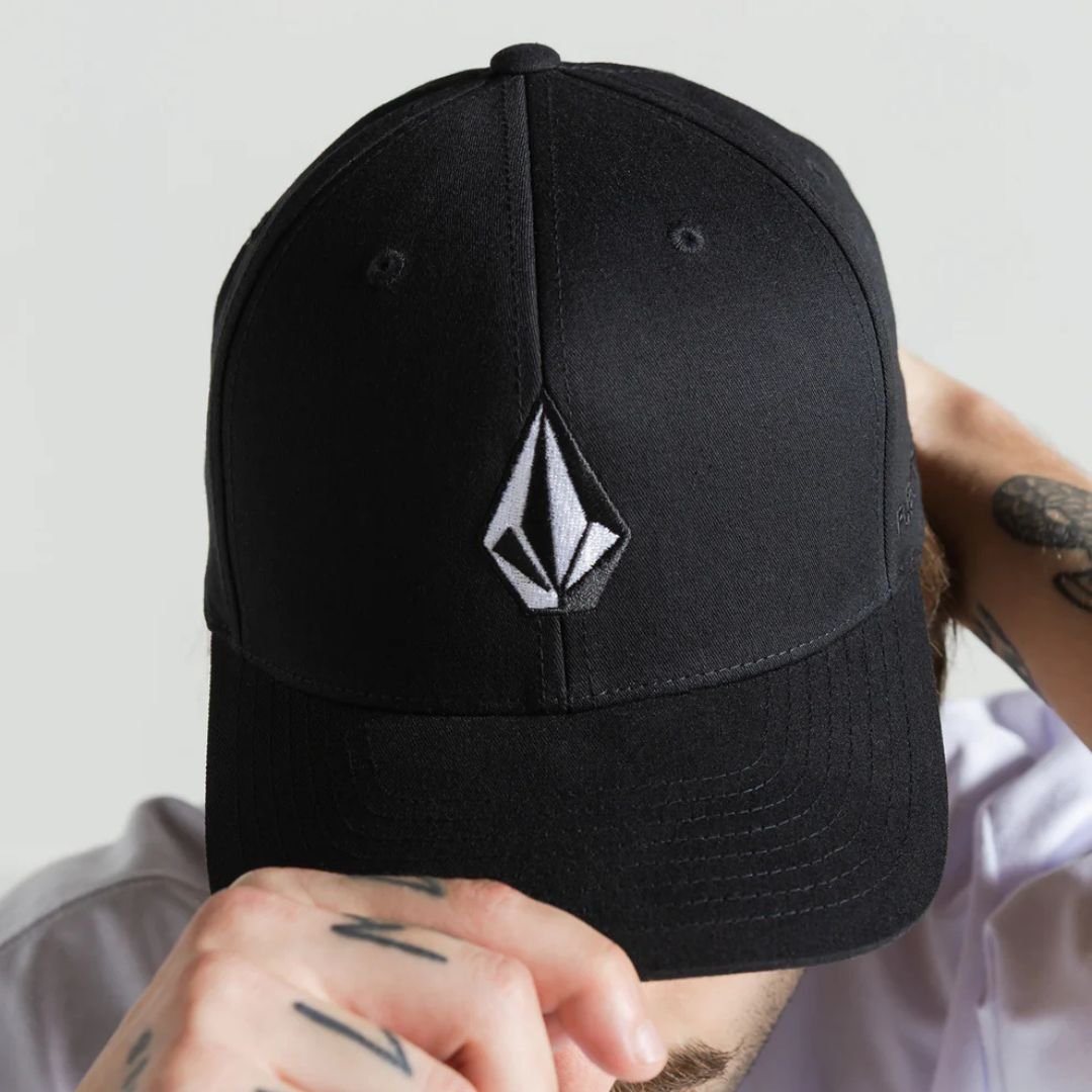 Boné Volcom Full Stone Black - BLACK Preto 3