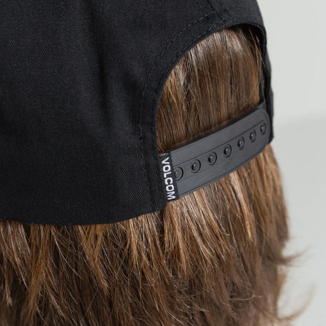 Boné Volcom Full Stone Black - BLACK Preto 4
