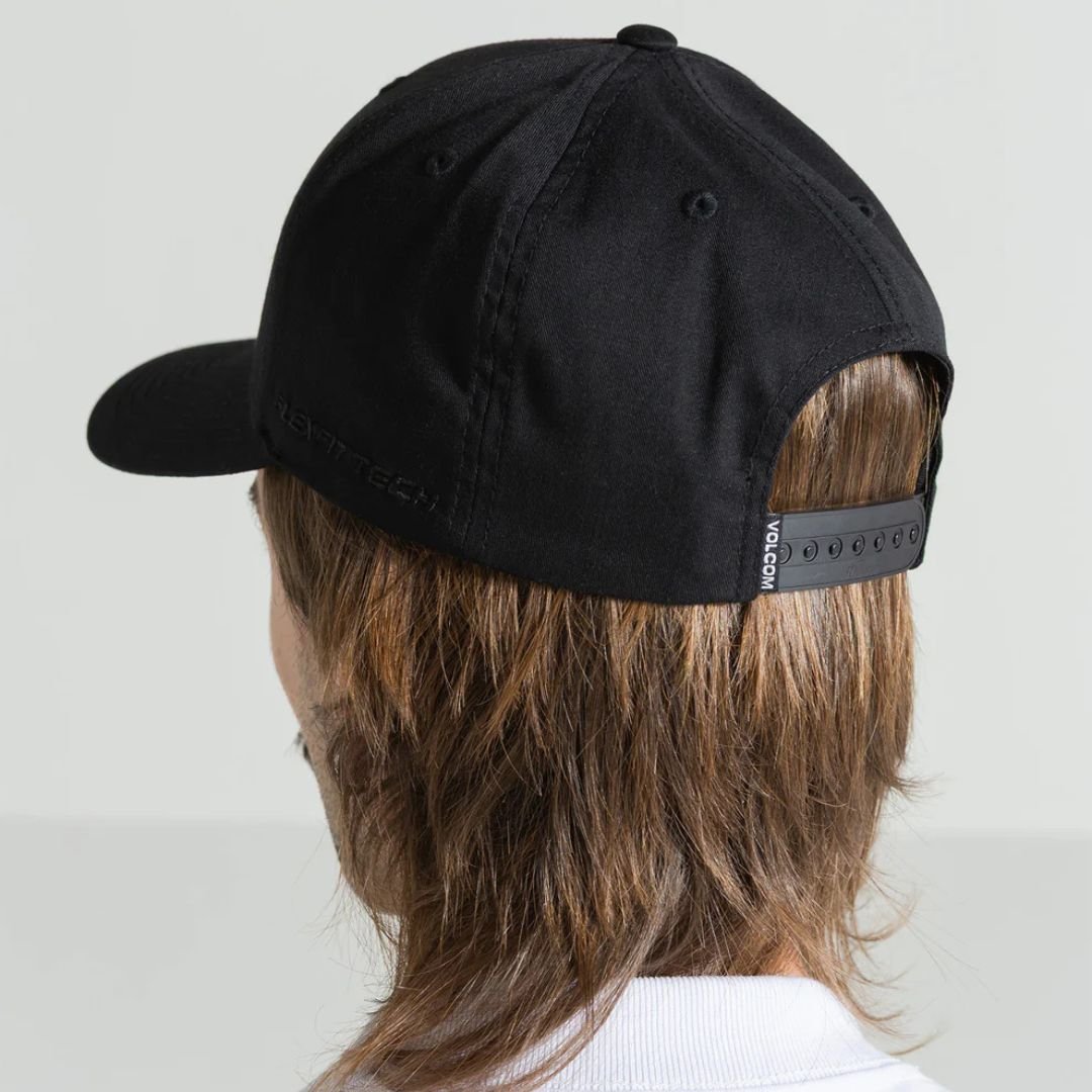 Boné Volcom Full Stone Black - BLACK Preto 5